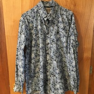 Cinch Paisley Long Sleeve Western Shirt